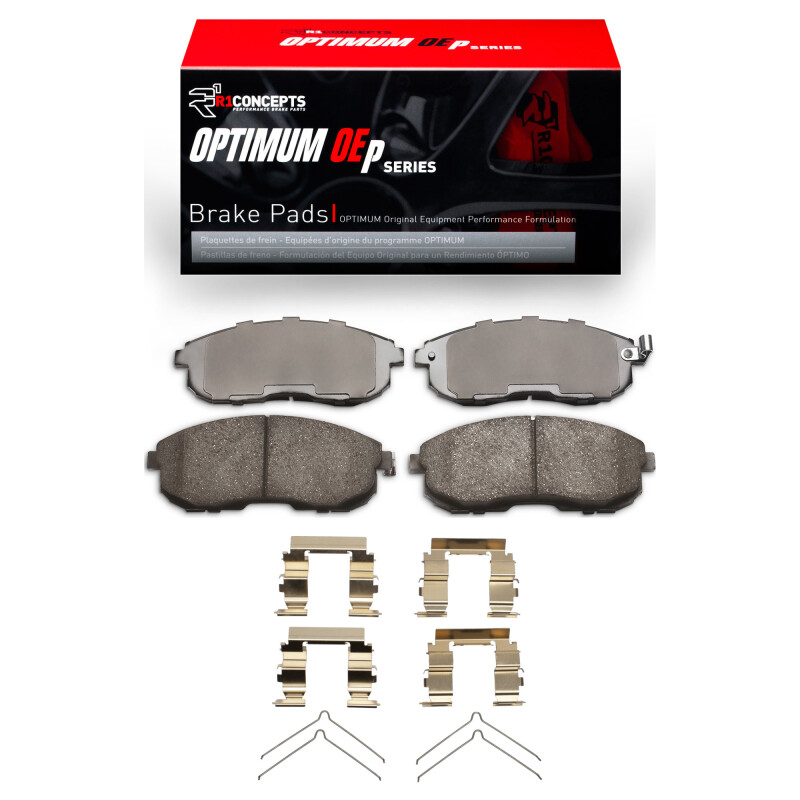 Infiniti G20 Brake Pads - Front - R1 Concepts - Optimum OE - `89-`06